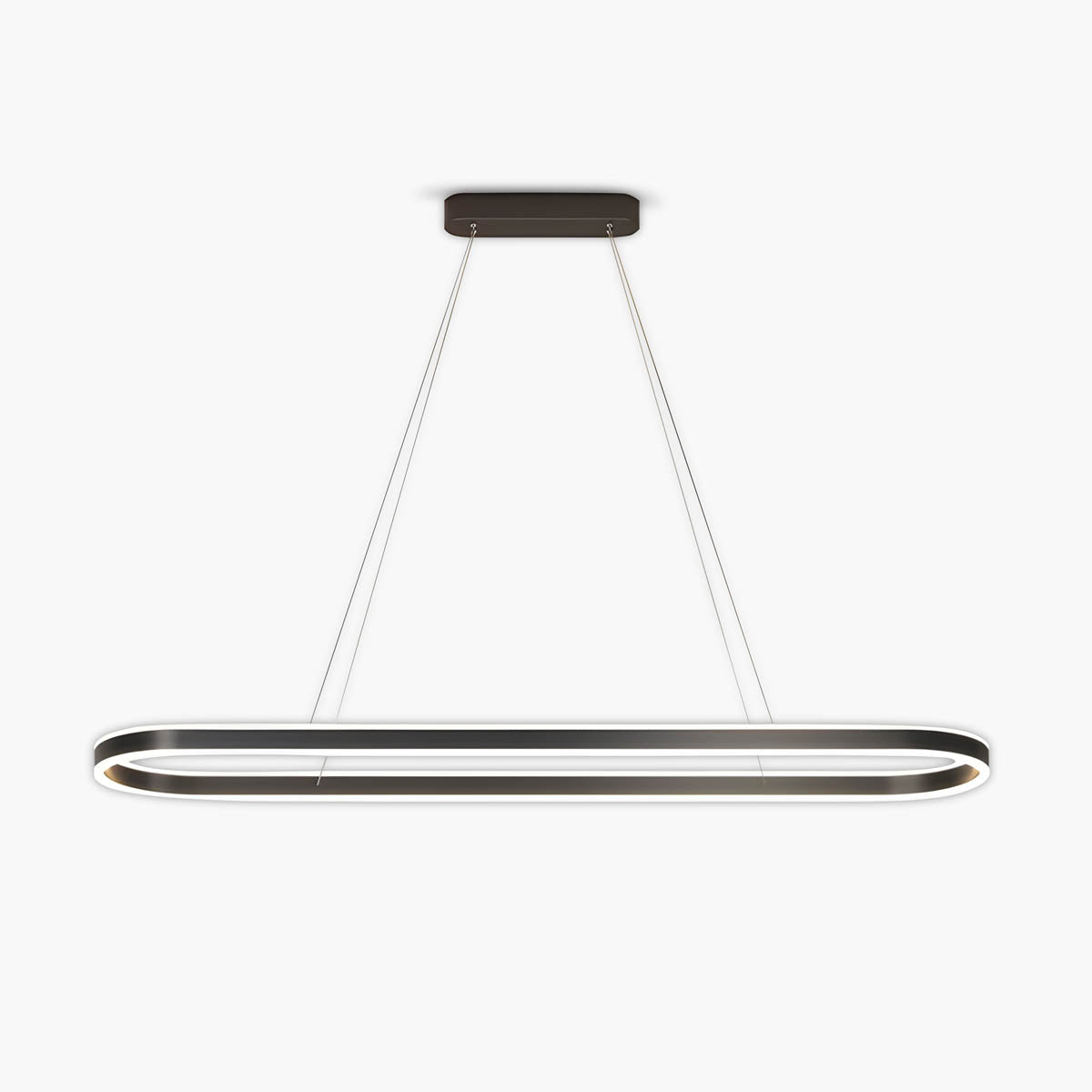 OLIVIA Pendant Light | Modern Minimalist Oval Design with Tricolor Dimmable LED