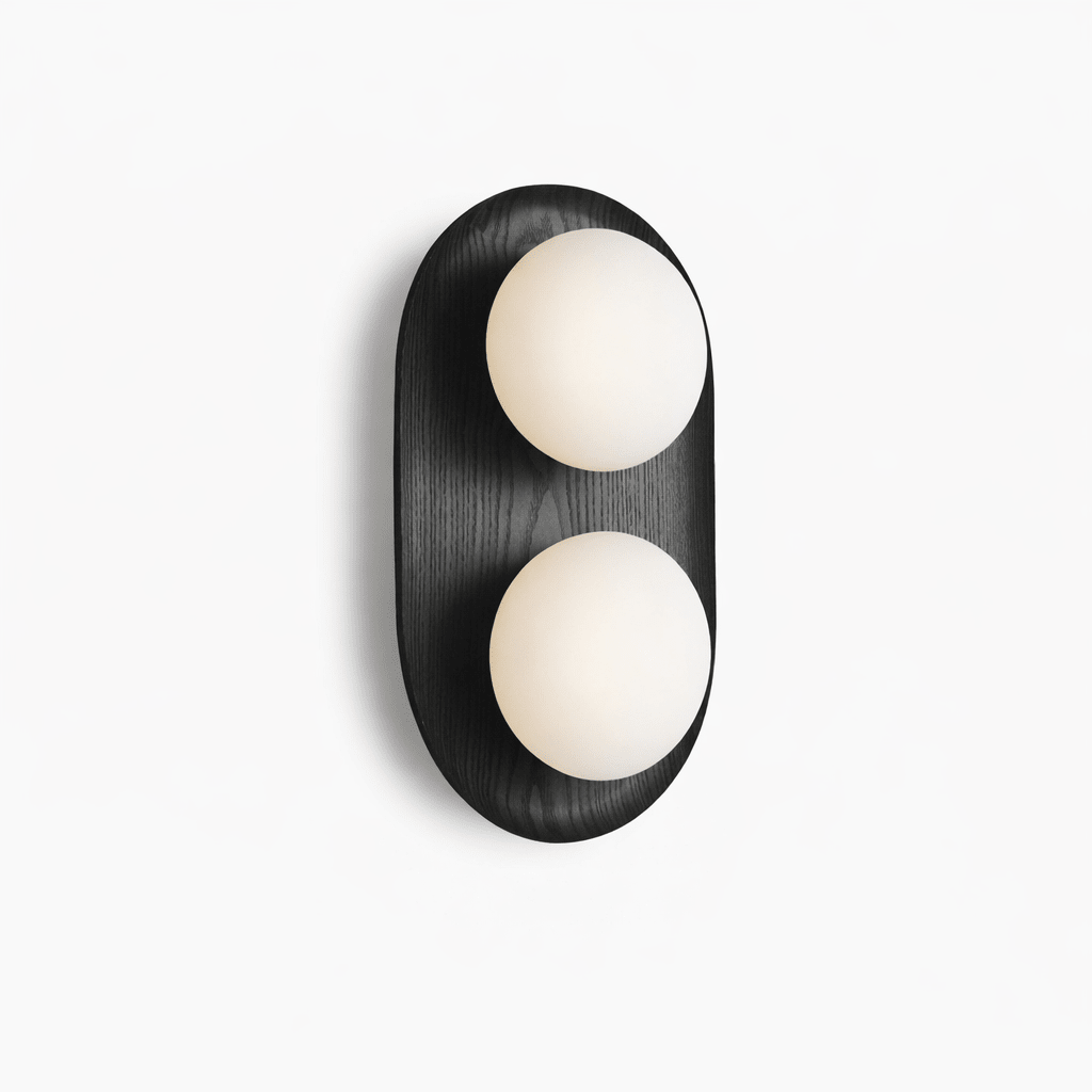 OrbisWood | Elegant Minimalist Dual Globe Wall Sconce Lighting 8