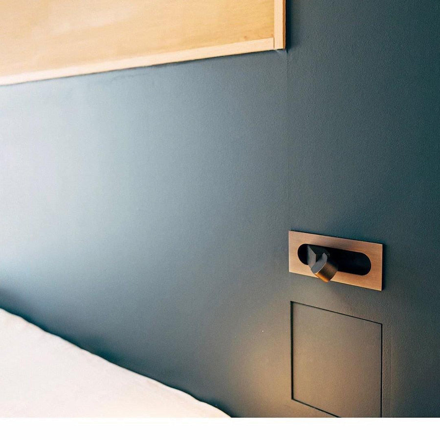 Orlune | Minimalist Recessed Bedside Lamp for Adjustable Lighting 6