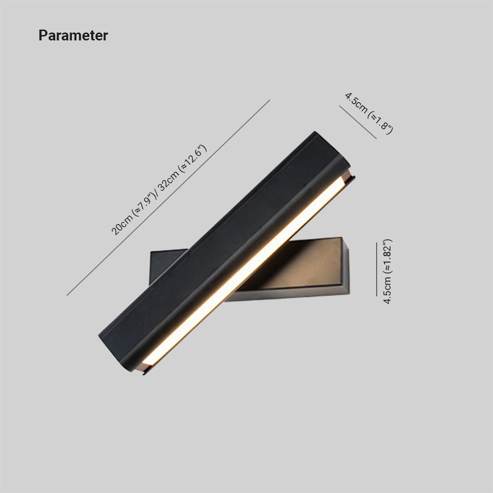 Osha | Elegant Modern Rotatable LED Wall Sconce Lighting for Living Spaces 3