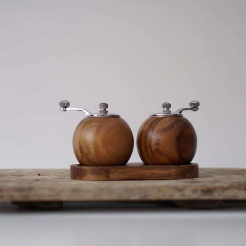 Pulvora | Nordic Salt and Pepper Grinders for Effortless Seasoning