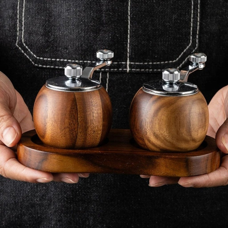 Pulvora | Nordic Salt and Pepper Grinders for Effortless Seasoning