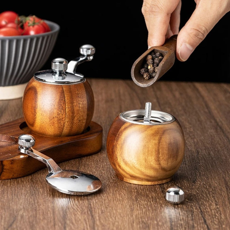 Pulvora | Nordic Salt and Pepper Grinders for Effortless Seasoning
