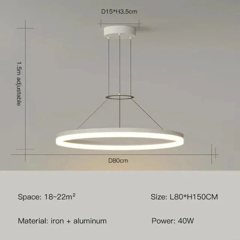 Rivo | Sophisticated Modern Hanging Pendant Light for Kitchen 3