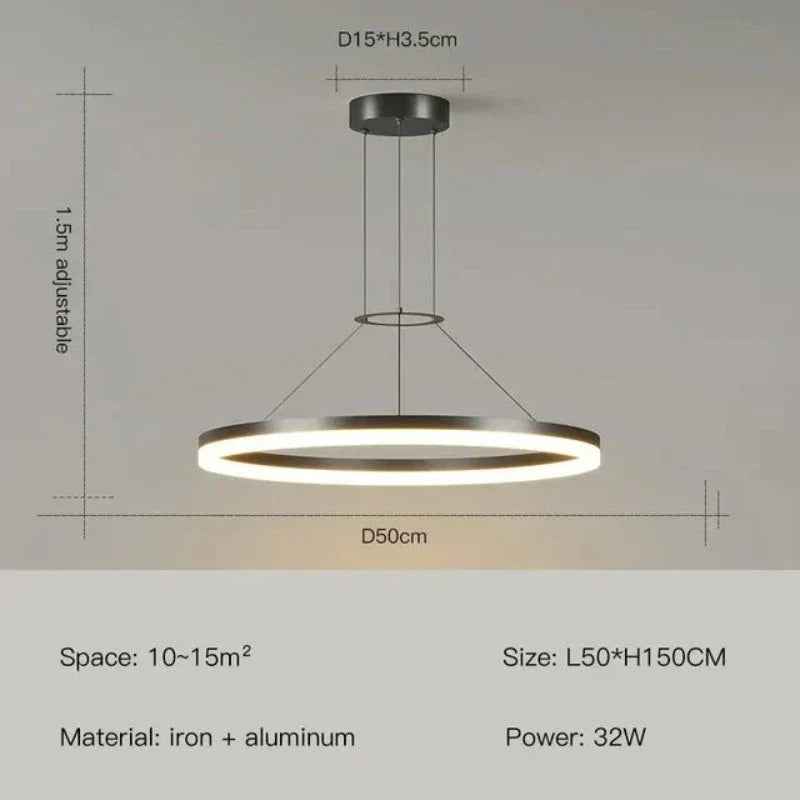Rivo | Sophisticated Modern Hanging Pendant Light for Kitchen 8