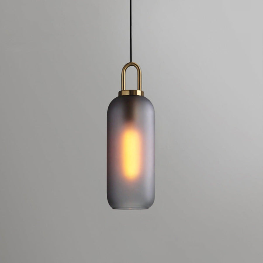 Rivon | Metal Finish Glass Pendant Light for Adjustable Modern Illumination 1