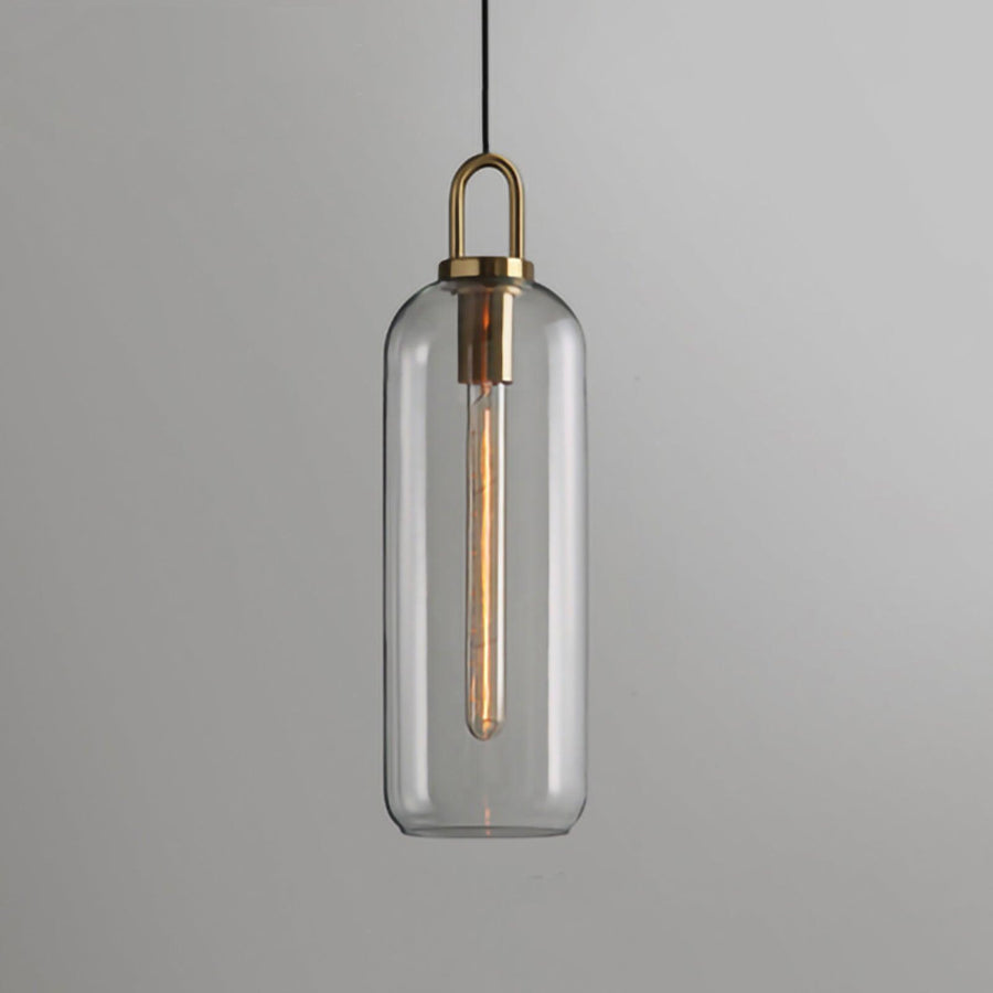 Rivon | Metal Finish Glass Pendant Light for Adjustable Modern Illumination 2