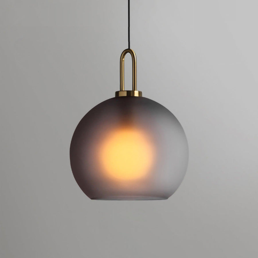 Rivon | Metal Finish Glass Pendant Light for Adjustable Modern Illumination 9