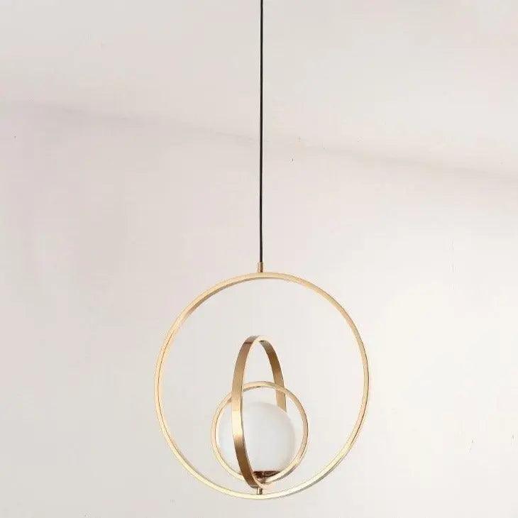 Rota Pendant Light with Rotating Gold Finish and Unique Design for Kitchen and Living Spaces 5