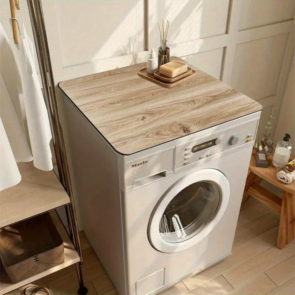 Snugra | Stylish Wood Grain Appliance Mat for Non-Slip Surface Protection 1