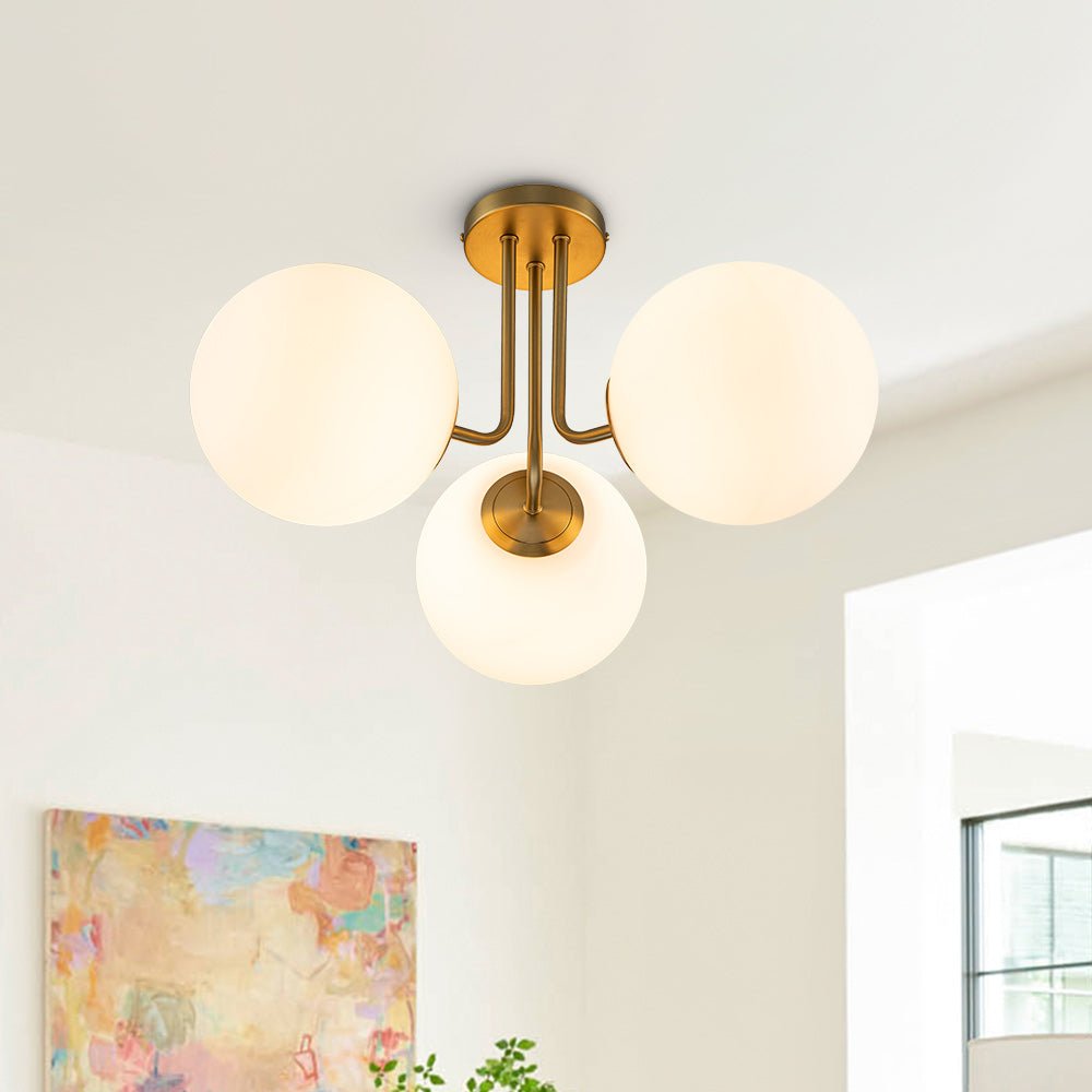 Solna Ceiling Lamp – Modern Mid-Century Design - Styyler