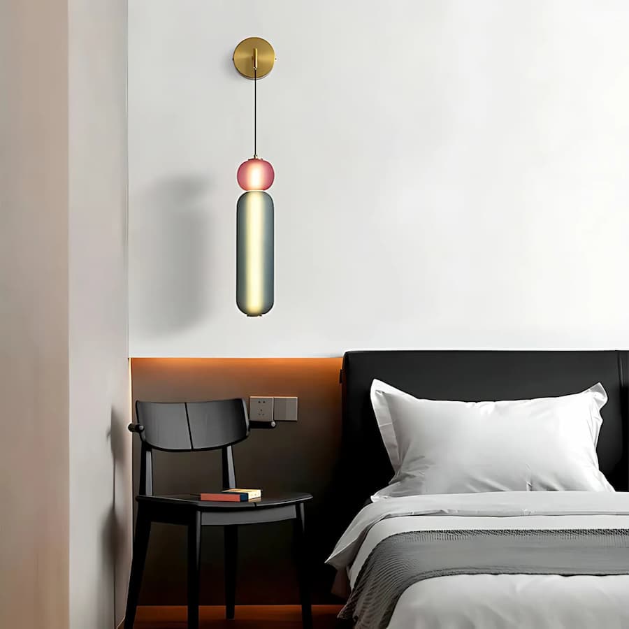 Solnira | Elegant Minimalist Indoor Wall Light Sconce with Warm LED 1