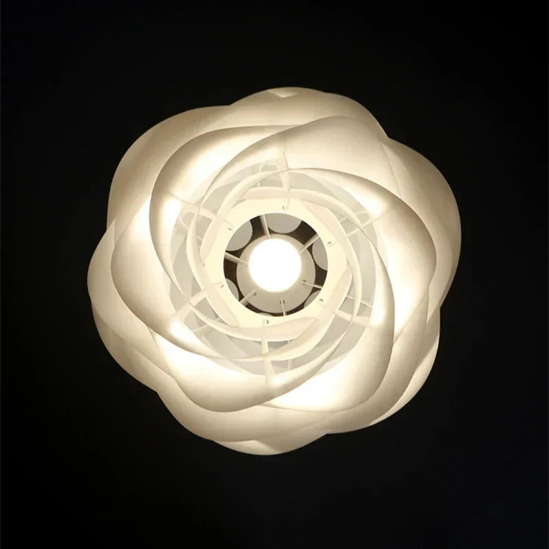 Solviora Florin Floral Flush Ceiling Light for Soft Ambient LED Glow