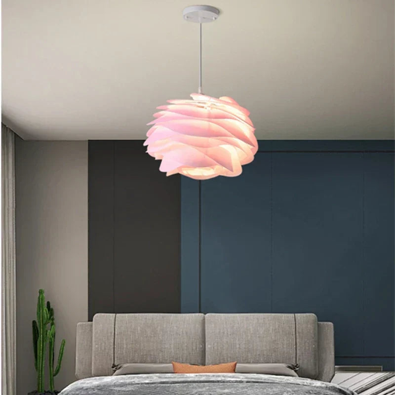 Solviora Florin Floral Flush Ceiling Light for Soft Ambient LED Glow