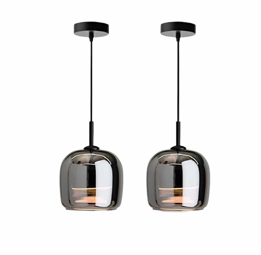 Sorella | Ember Smoked Glass Pendant Light for Kitchen Island Glow 1