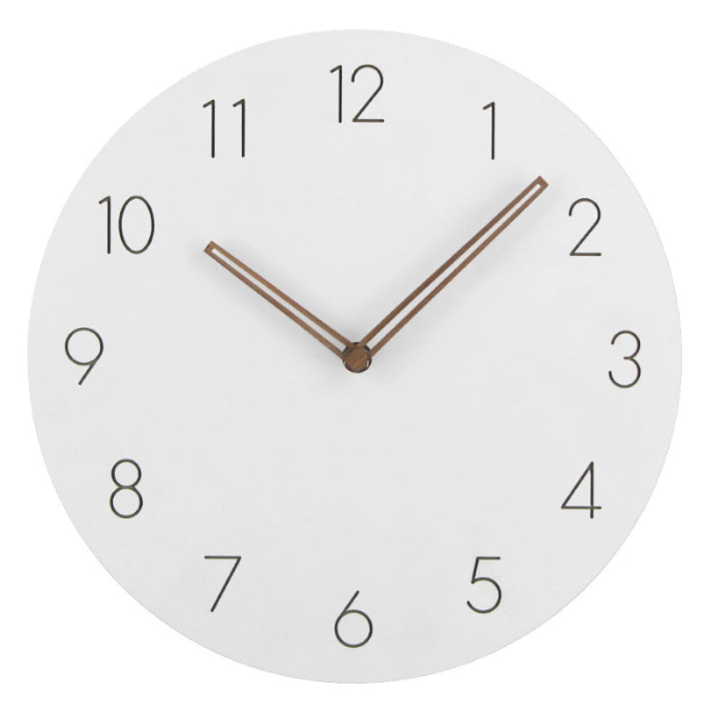 Sorevian | Modern Minimalist Silent Wall Clock with Copper Accents 5