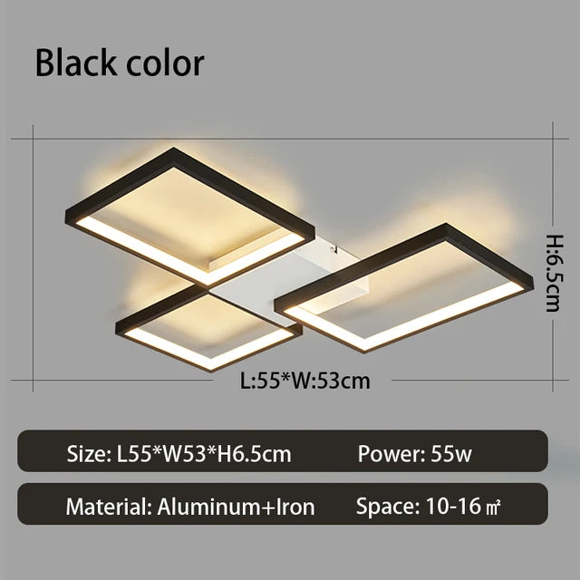 Tano | Elegant Modern LED Chandelier Light Fixture for Home Decor 5