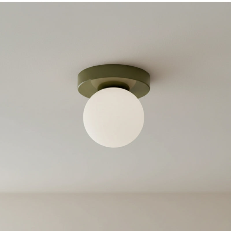 Tavira | Nordic Frosted Glass Wall & Ceiling Light for Modern Ambient Lighting