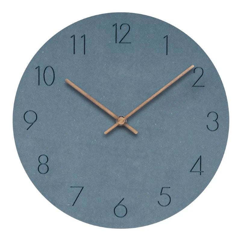 Timelis | Modern Wooden Wall Clock for Quiet Timekeeping