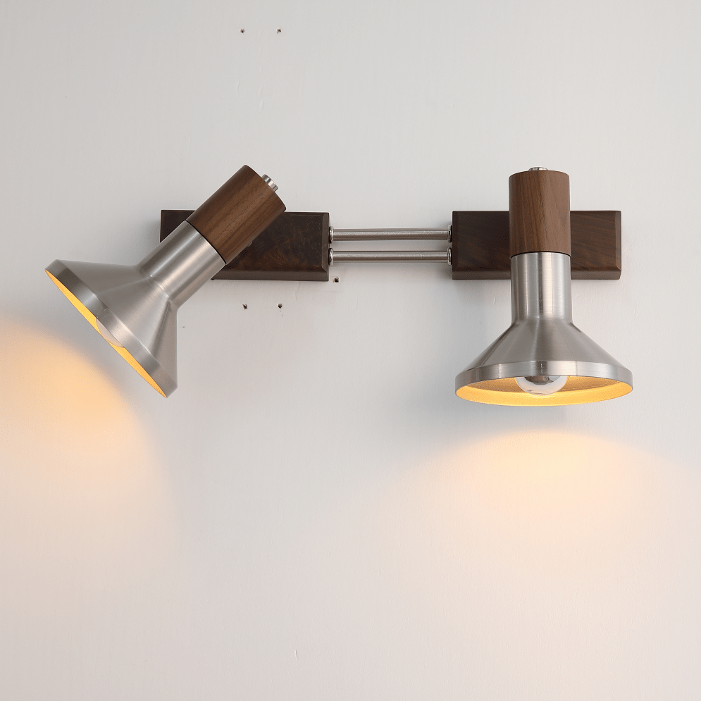 Vakkerwood | Stylish Adjustable Metal Wall Sconce Light for Modern Interiors 7
