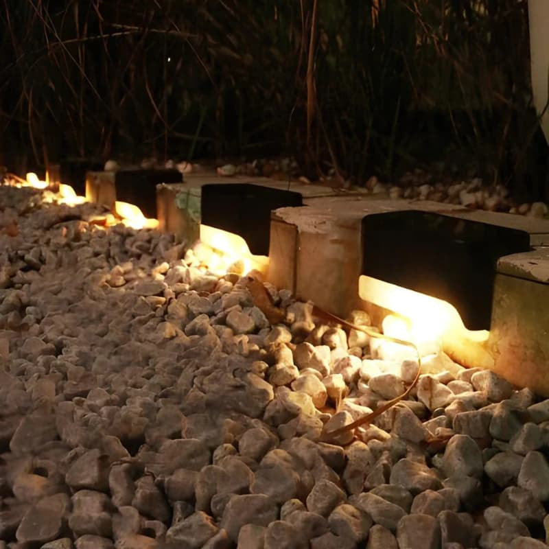 Veluma | Solar LED Garden Step Lights for Safe Pathway Illumination 22