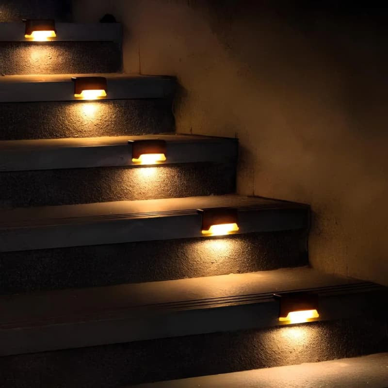 Veluma | Solar LED Garden Step Lights for Safe Pathway Illumination 23