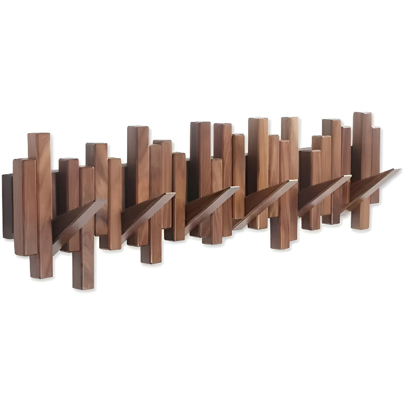 Virel | Elegant Wooden Wall Coat Rack for Space-Saving Storage 0