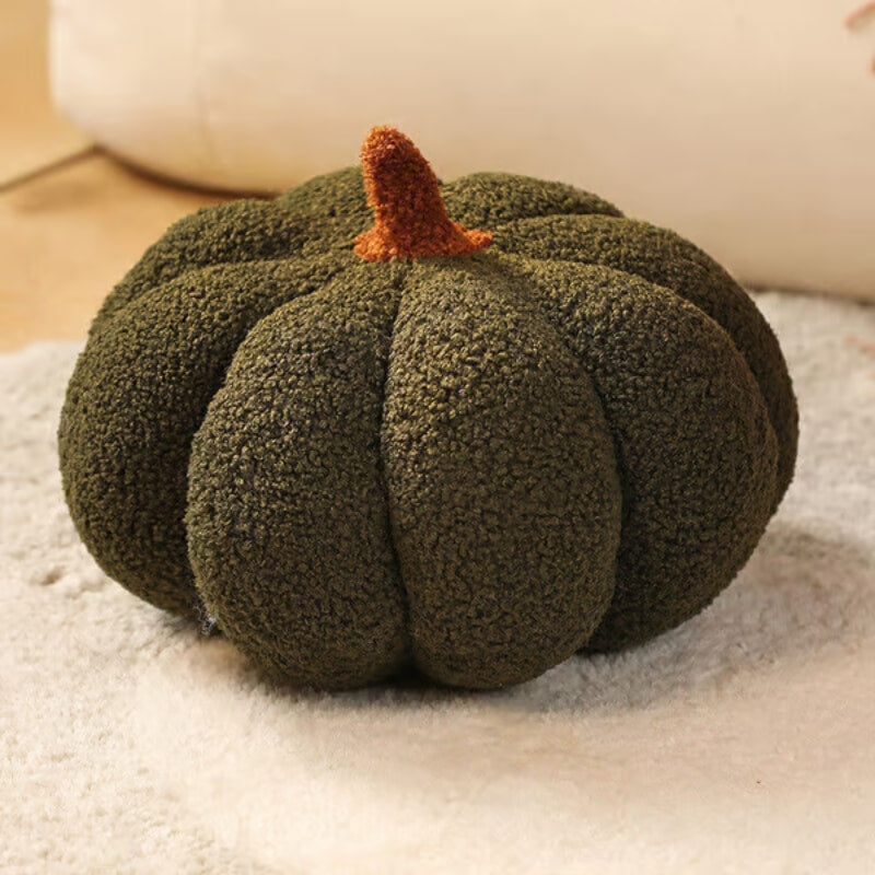Virella | Pumpkin Plush Cushion for Cosy Sofa Décor