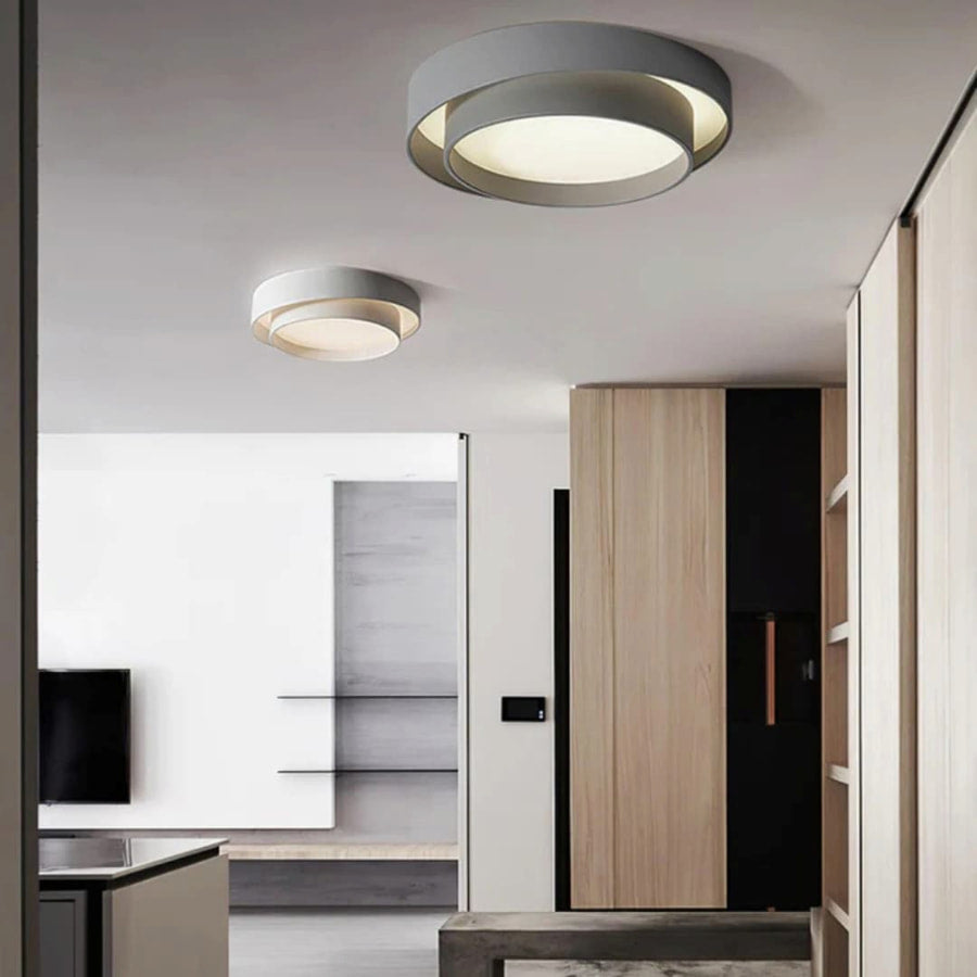 Virelora | Modern Dimmable LED Flush Mount Ceiling Light Fixture 3