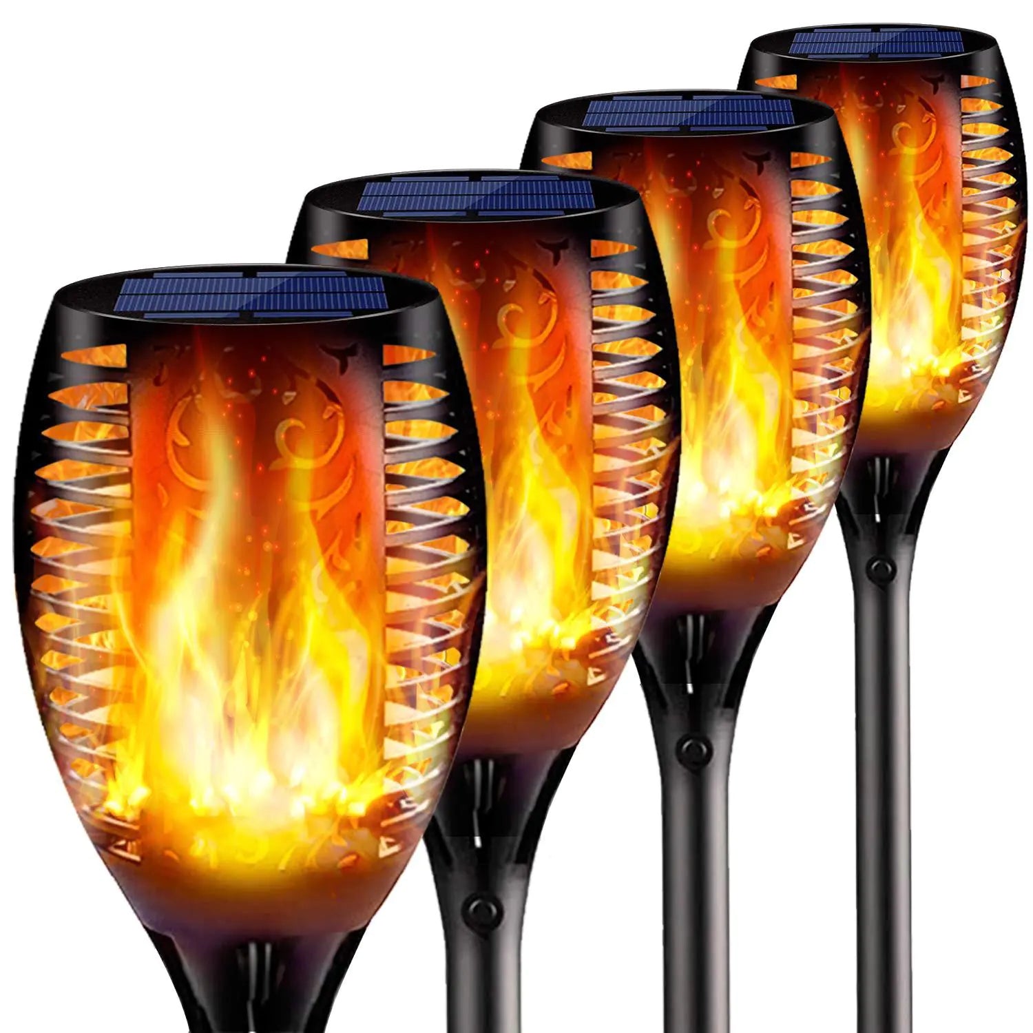 Flamira Solar Flame LED Lantern | Garden & Patio Lighting - Styyler