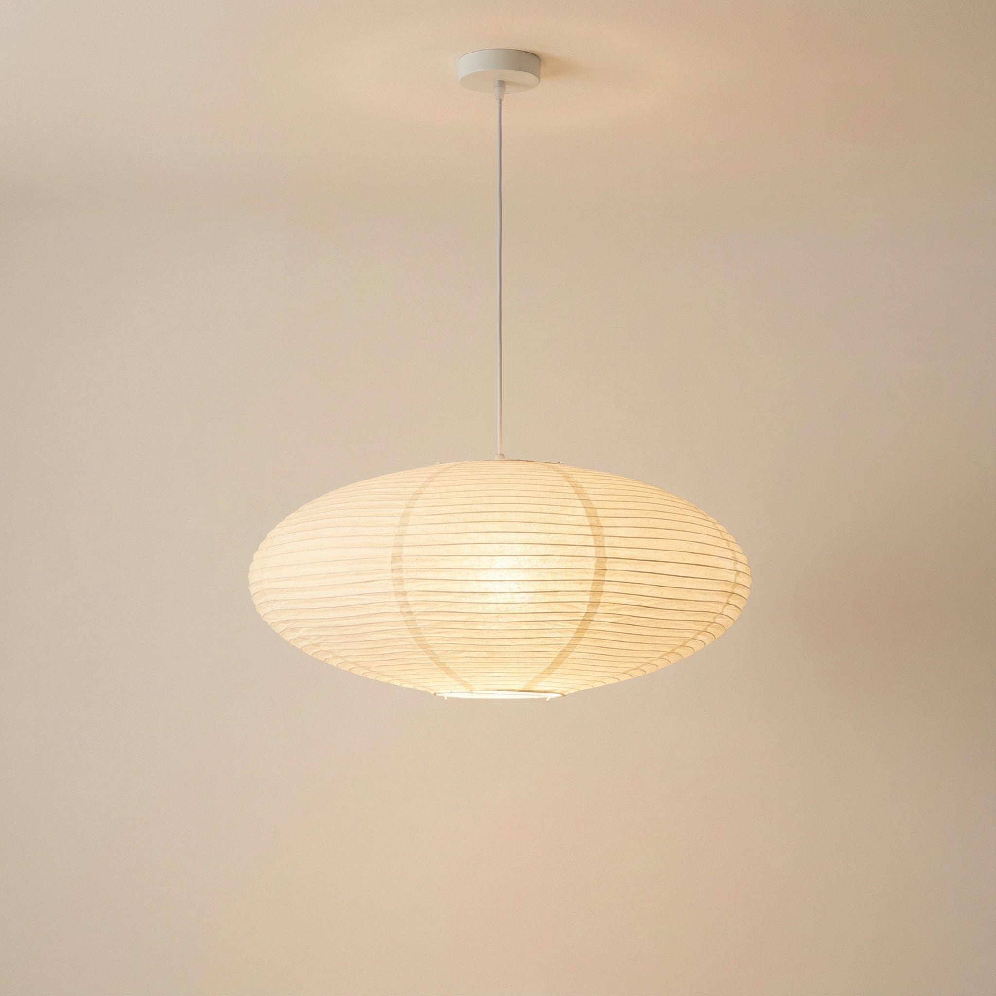WabiLight | Elegant Minimalist Paper Kitchen Pendant Lighting Fixture 6