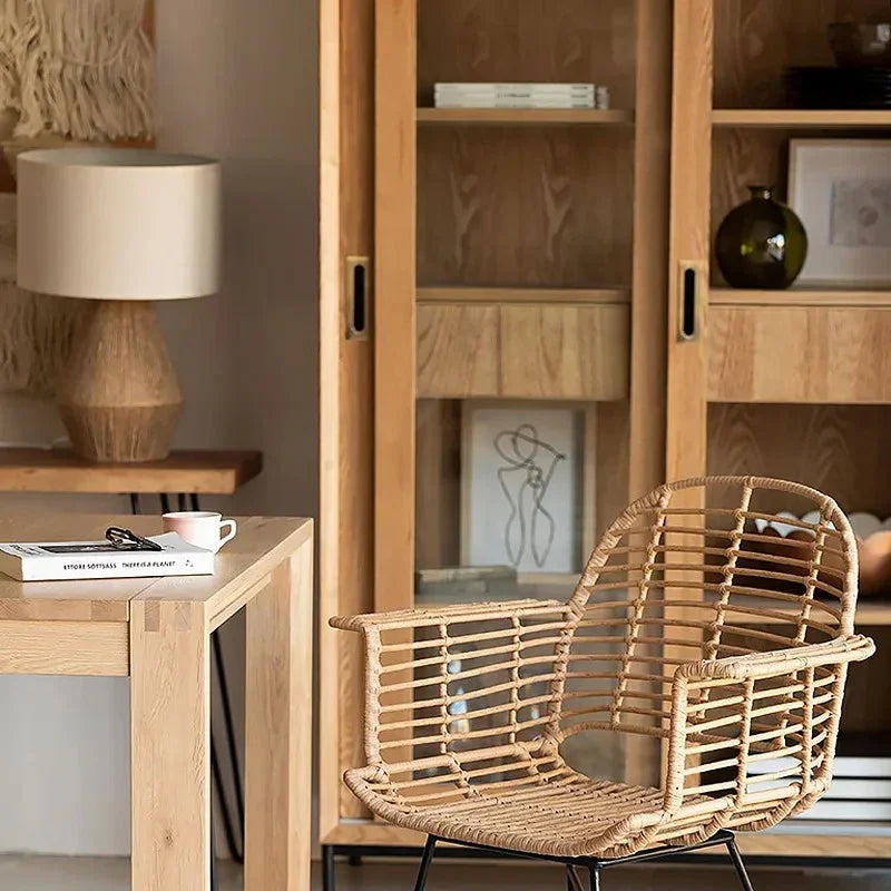 WabiSabi Glow | Elegant Eco-Friendly Minimalist Table Lamp for Living Room 2