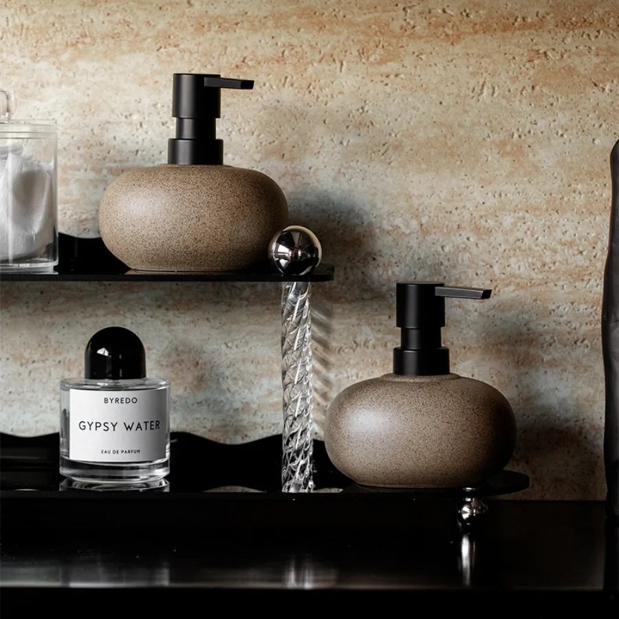 Zenelle | Minimalist Ceramic Soap Dispenser for Elegant Bathroom Organisation 6