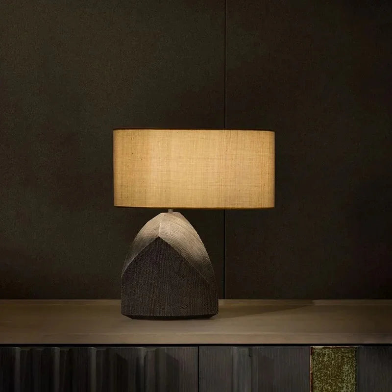 ZenithGlow | Elegant Neo-Chinese Table Lamp for Bedroom Ambiance 2