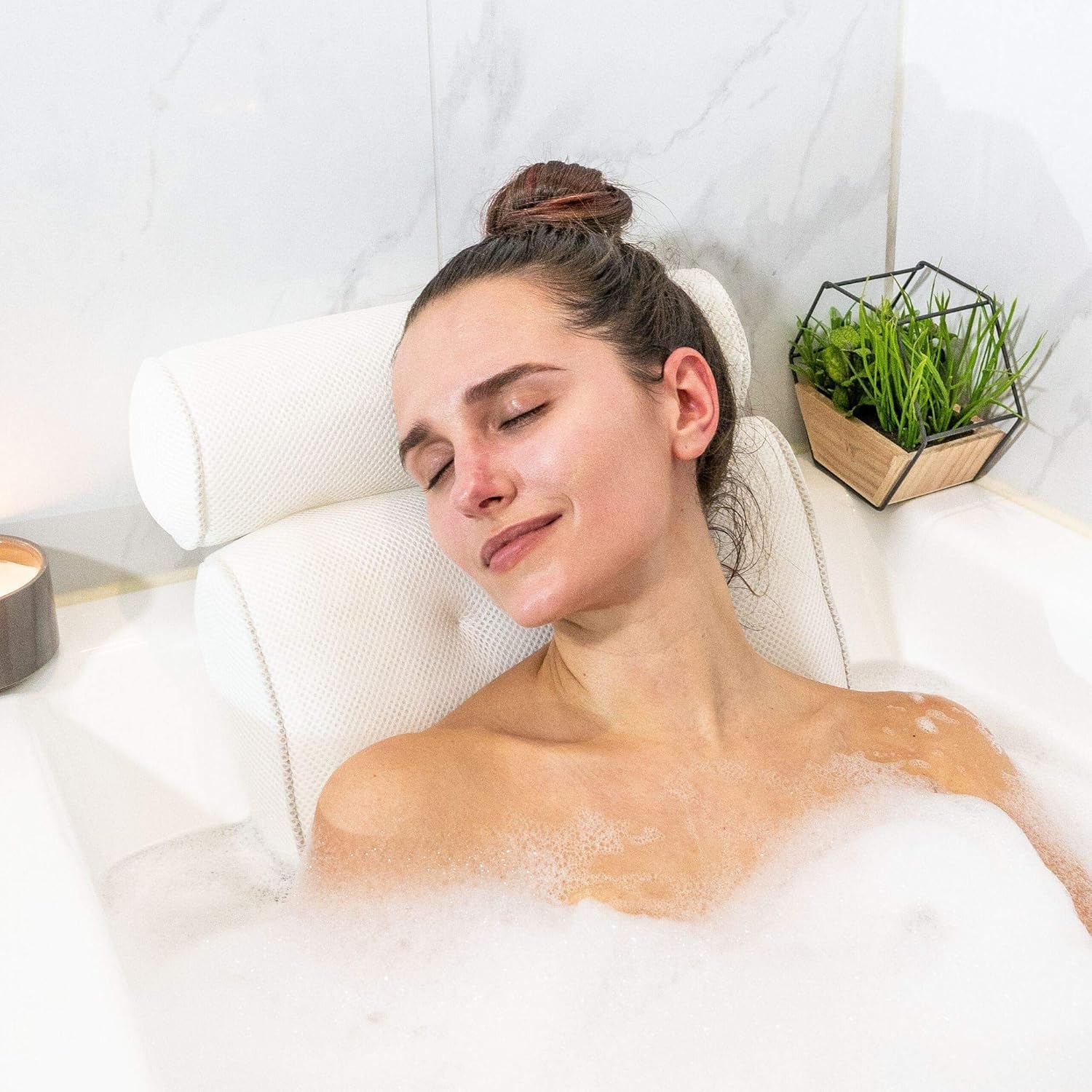 Zenora | Luxury Soaking Tub Pillow for Ergonomic Comfort Support 0