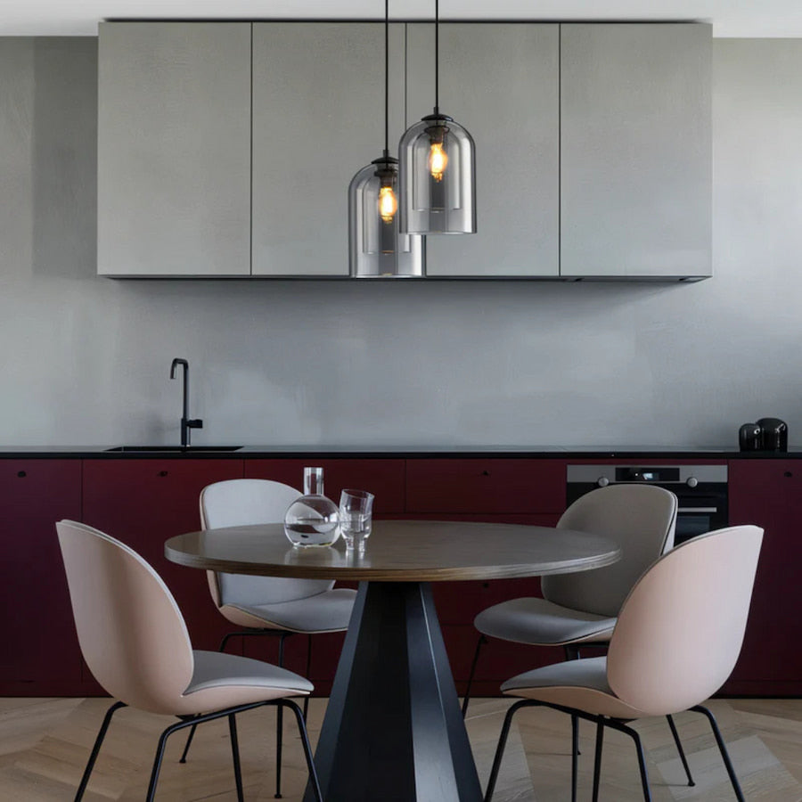 Zenvia | Double-Shade Glass Pendant Light for Warm Ambient Elegance 4