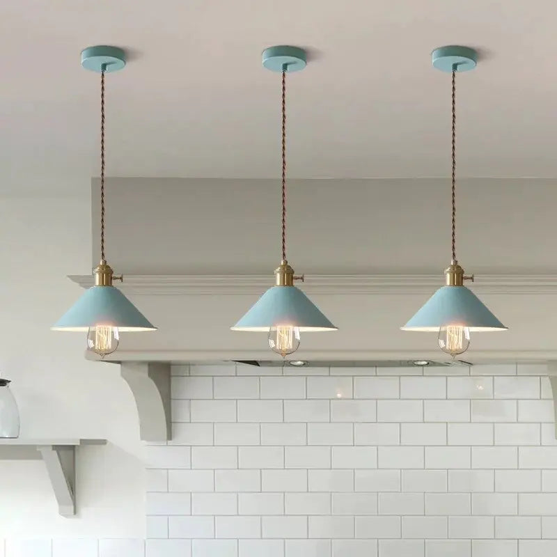 Colourful Cone Pendant Lights - Styyler