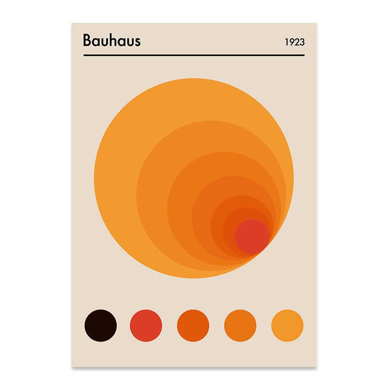 Bauhaus Print Collection - Iconic Geometric Art for Modern Interiors - Styyler