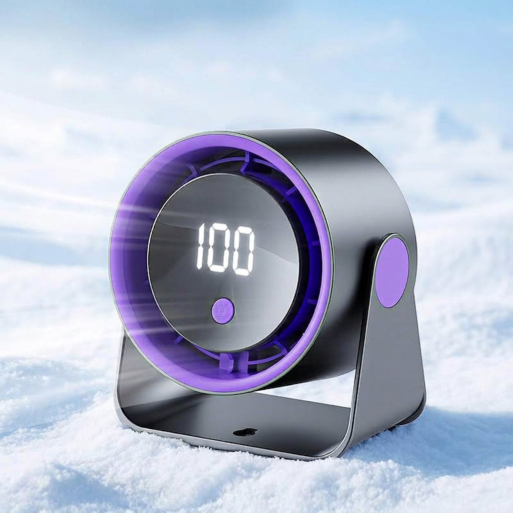 Viento | Stylish and Compact Portable Desk Fan | USB Rechargeable and Ultra Quiet