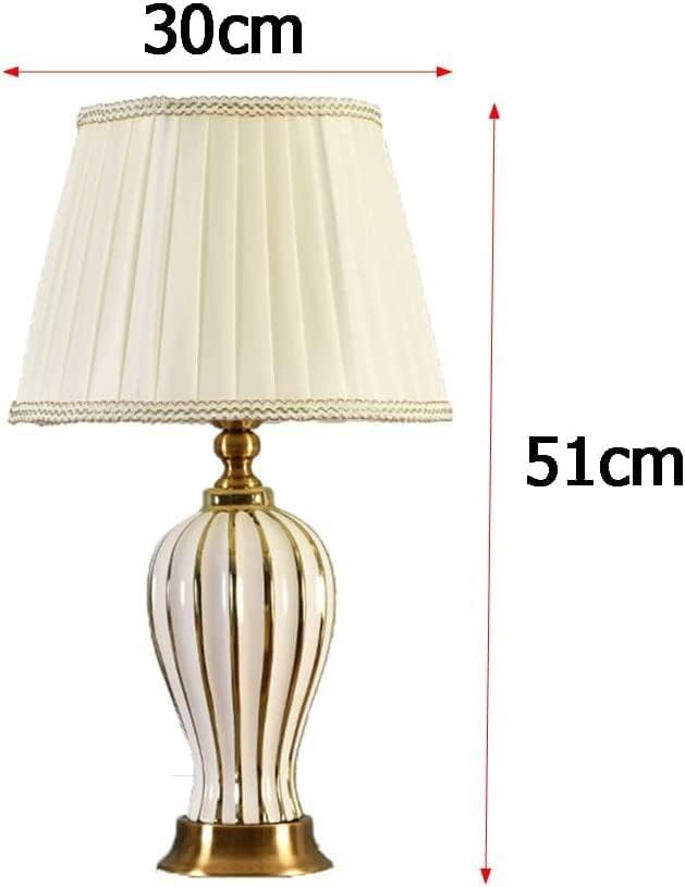 Skalora | Classic Art Deco Ceramic Desk Lamp for Elegant Room Lighting