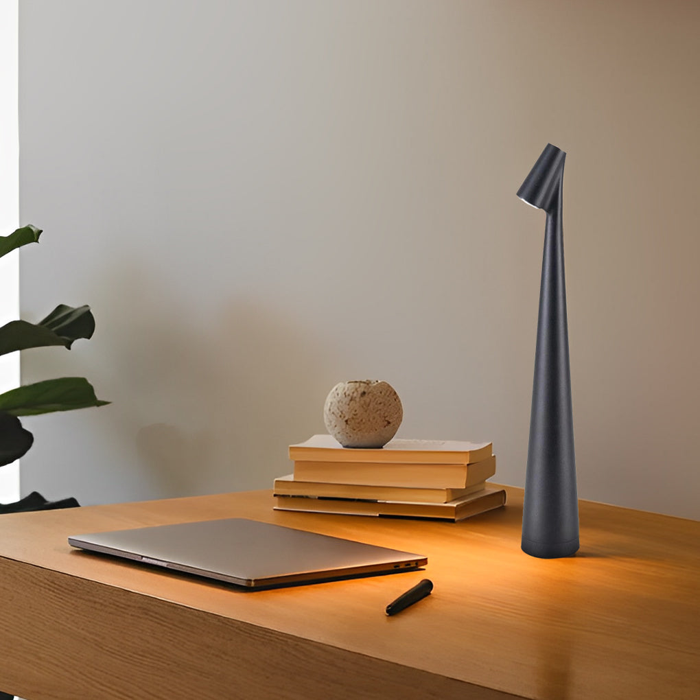 Lynt LED Table Lamp - Minimalist Sculptural Design - Styyler