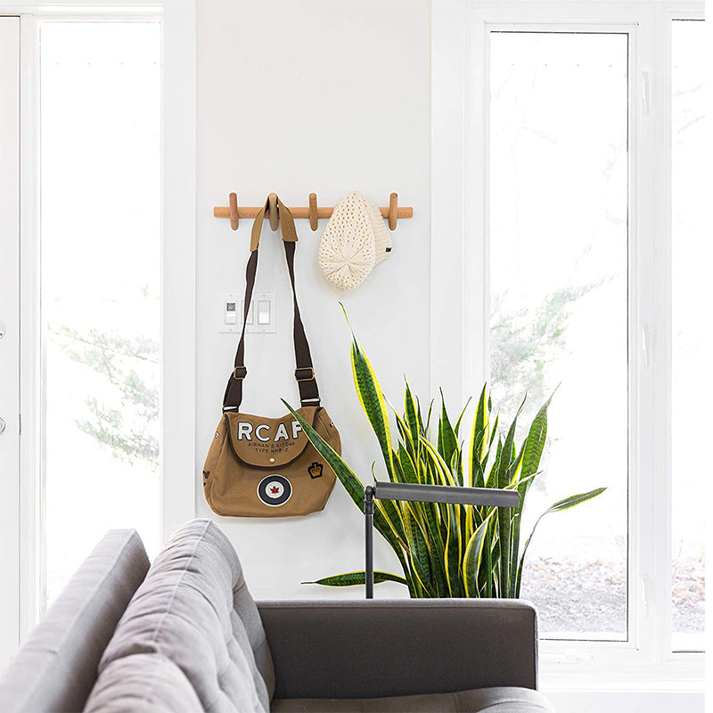 Hika | Japanese-style Solid Wood Coat hanger | Minimalist Japandi Design