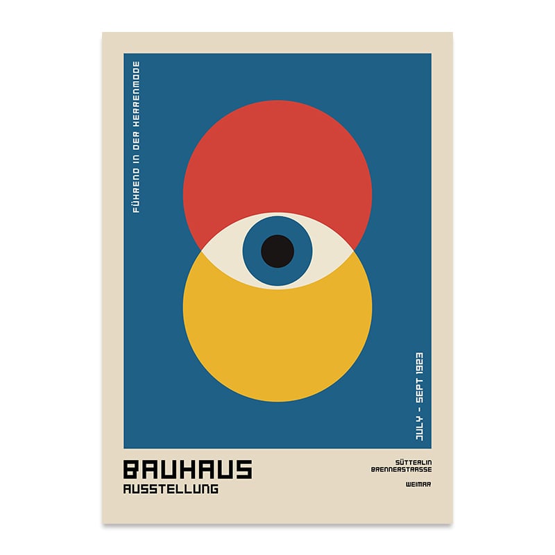 Bauhaus Print Collection - Iconic Geometric Art for Modern Interiors - Styyler