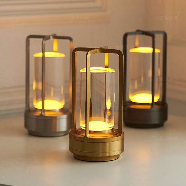 Crystal Touch Lantern – Rechargeable, Waterproof Ambient Lamp - Styyler