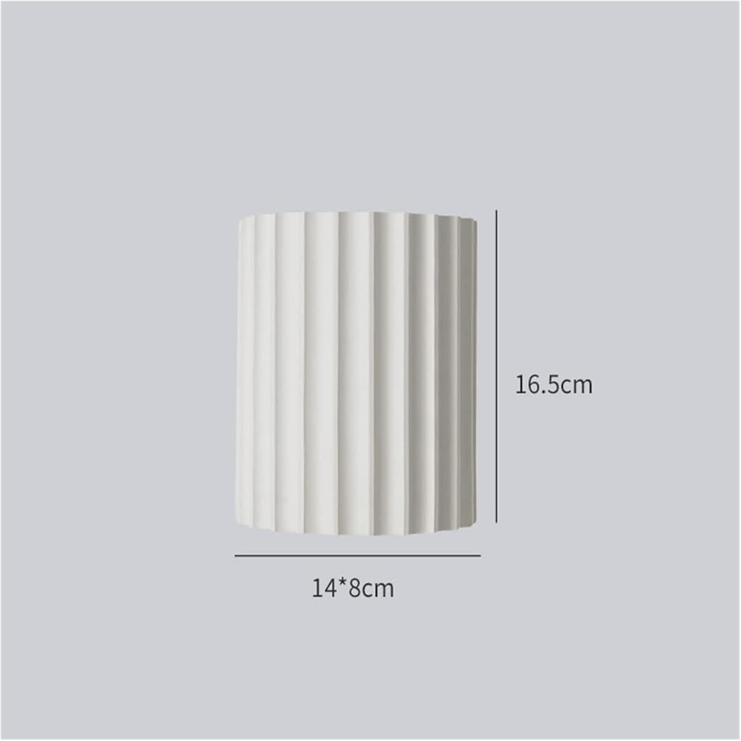 KLEIN Nordic Minimalist Wall Light | Modern Ribbed Cylinder Sconce