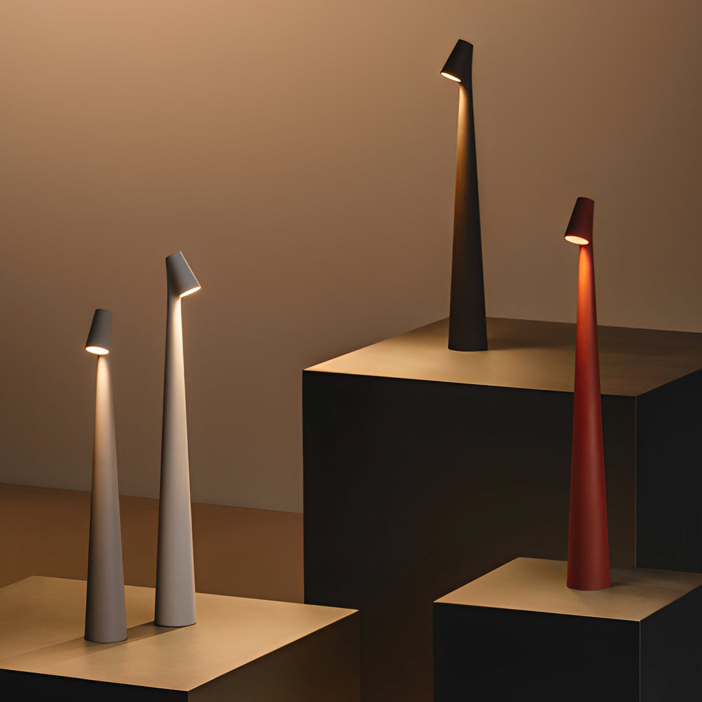Lynt LED Table Lamp - Minimalist Sculptural Design - Styyler