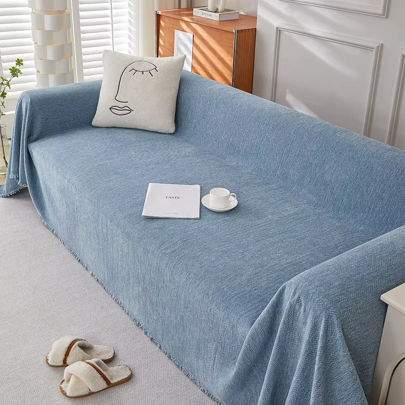 PawWeave Herringbone Sofa Cover | Durable, Stylish & Pet-Friendly Furniture Protector - Styyler
