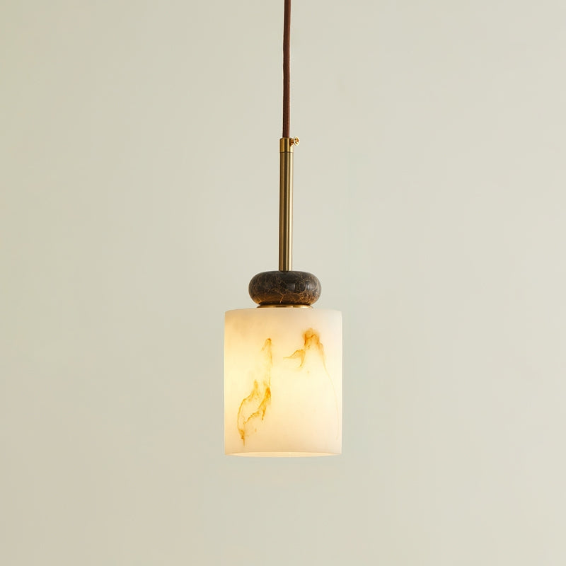 Cireva | Stone and Resin Pendant Light for Refined Kitchen Illumination