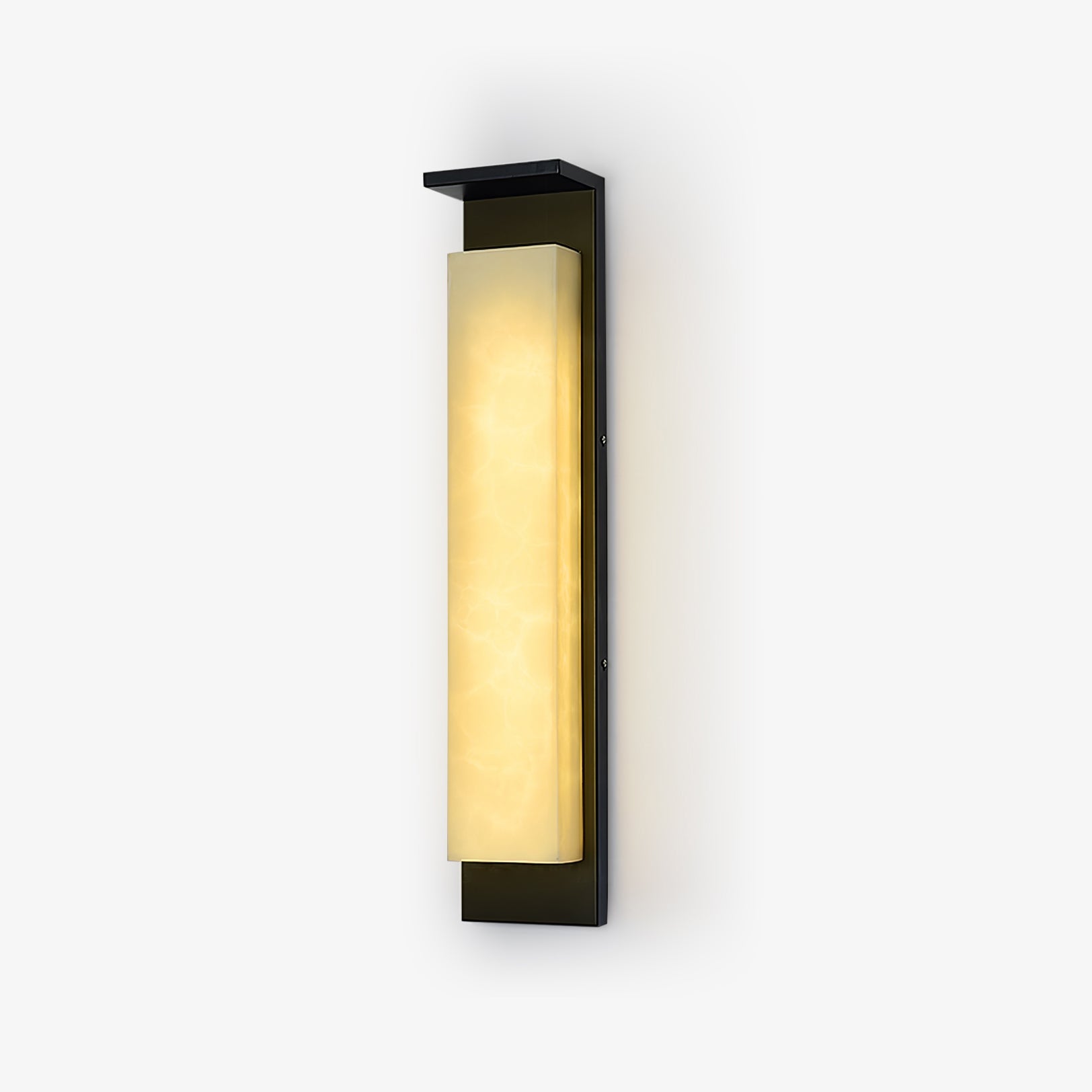 AlabasterGlow | Durable Elegant Outdoor Wall Lantern for Gardens 1