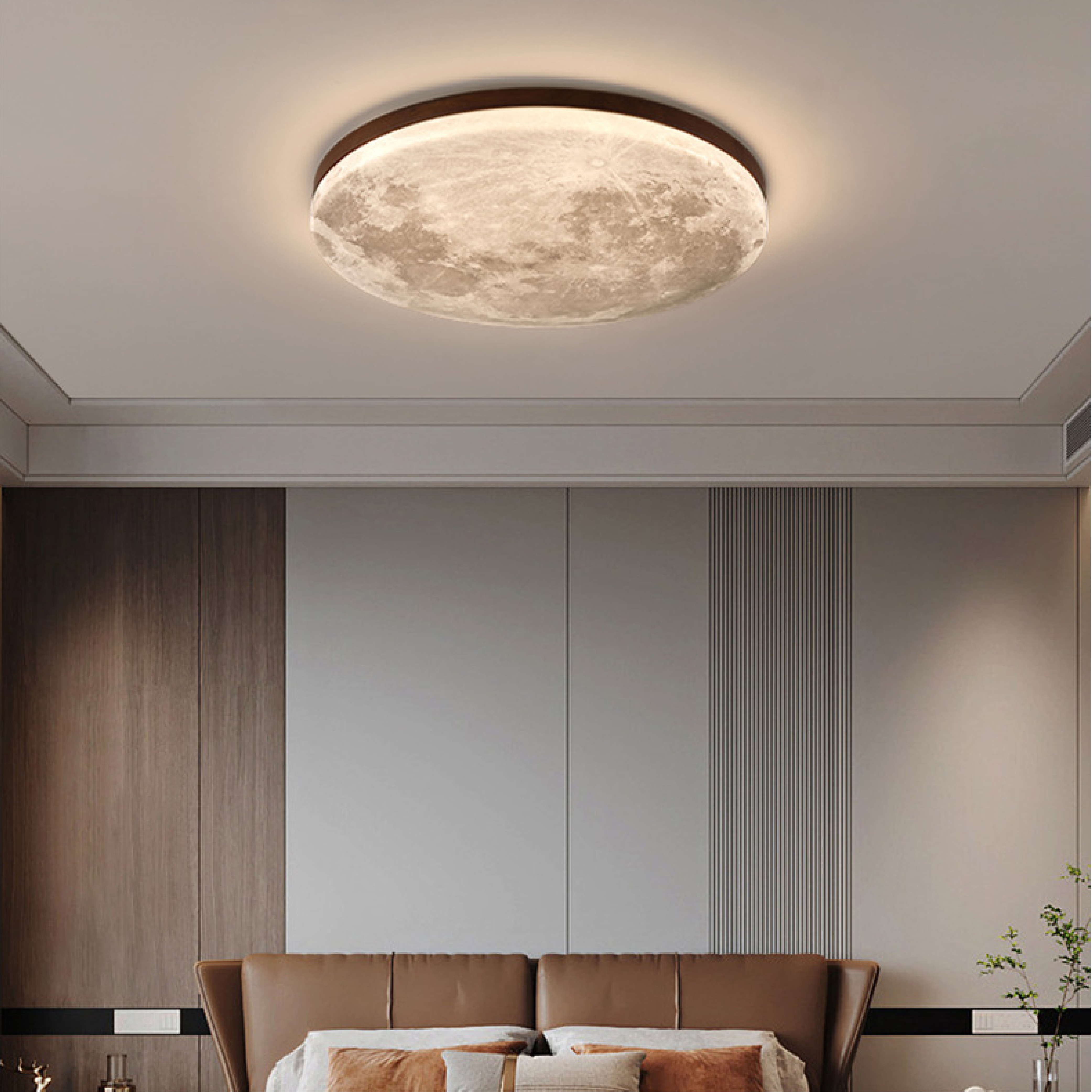 Arvion | Stylish Dimmable Flush Mount Ceiling Light Fixture 2